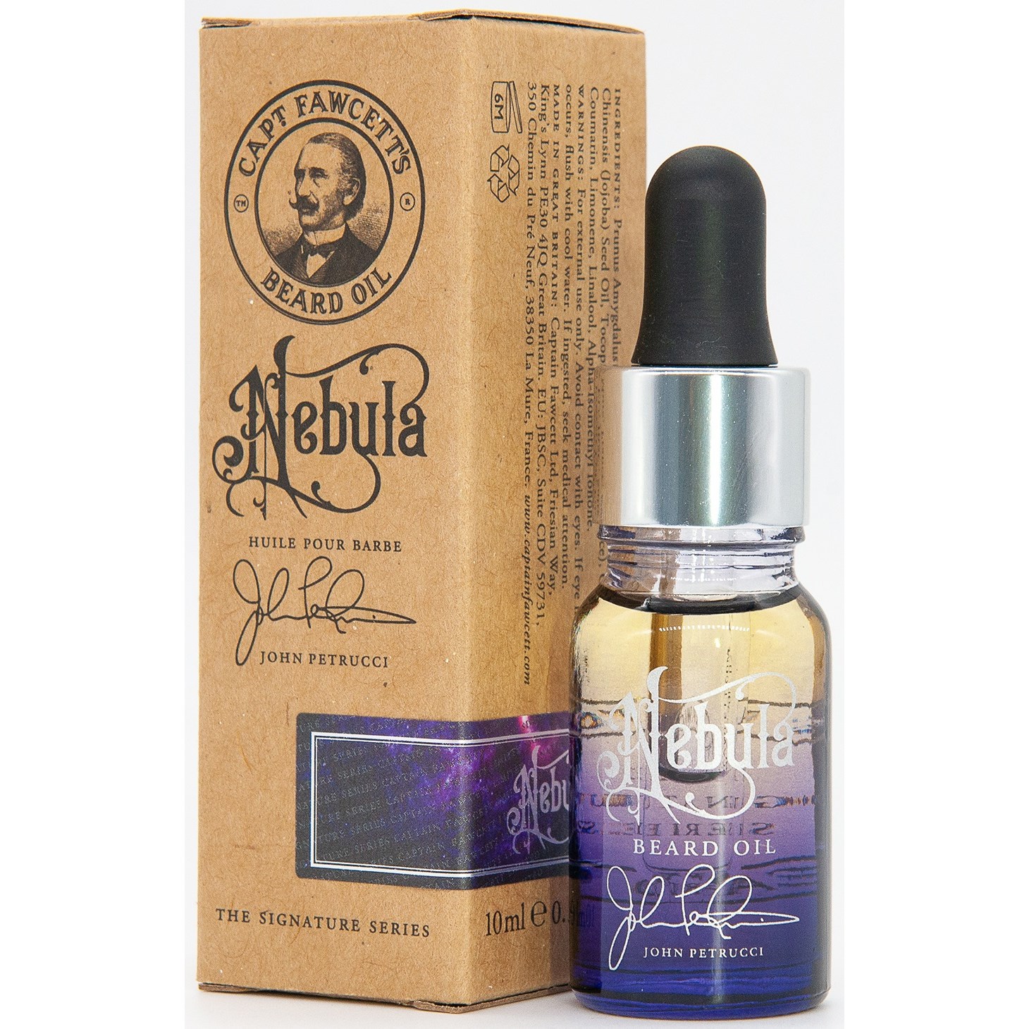 Läs mer om Captain Fawcett Nebula Beard Oil 10 ml