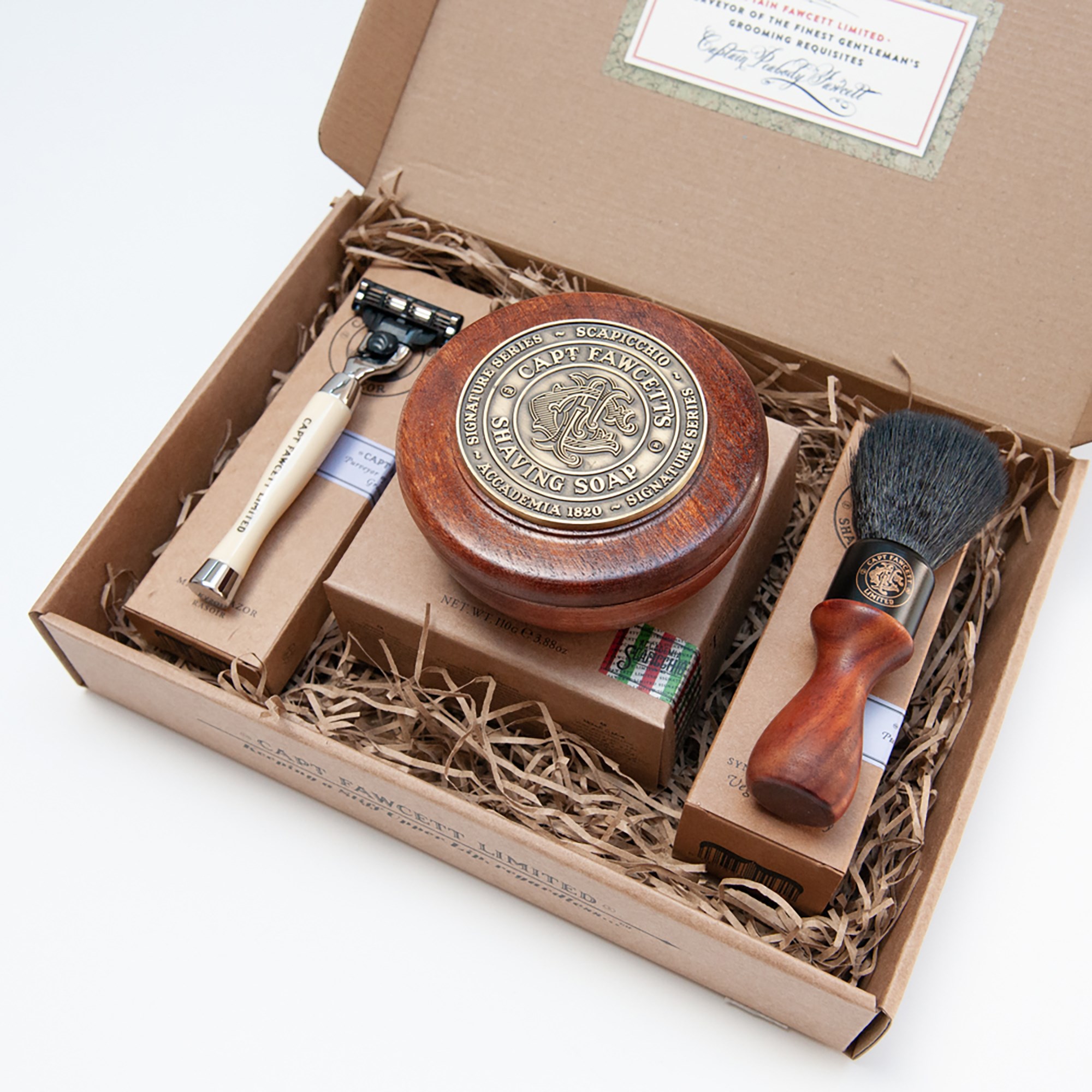 Captain Fawcett Scapicchio Shaving Gift Set (obrázok 3)