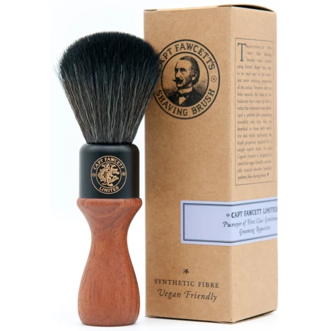 Captain Fawcett Syntethic Fibre Shaving Brush Wooden Handle från Captain Fawcett