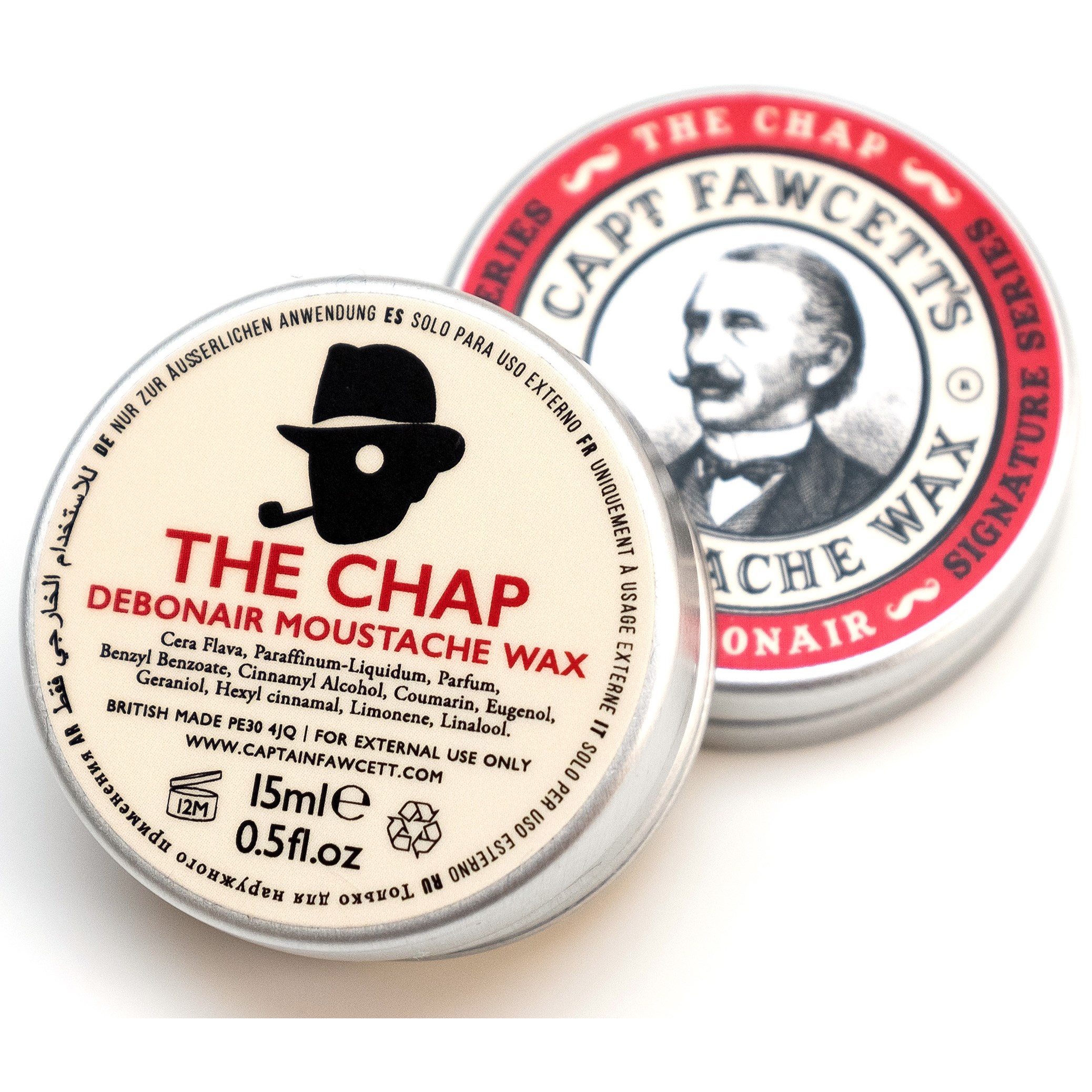 Läs mer om Captain Fawcett The Chap Debonair Moustache Wax 15 ml