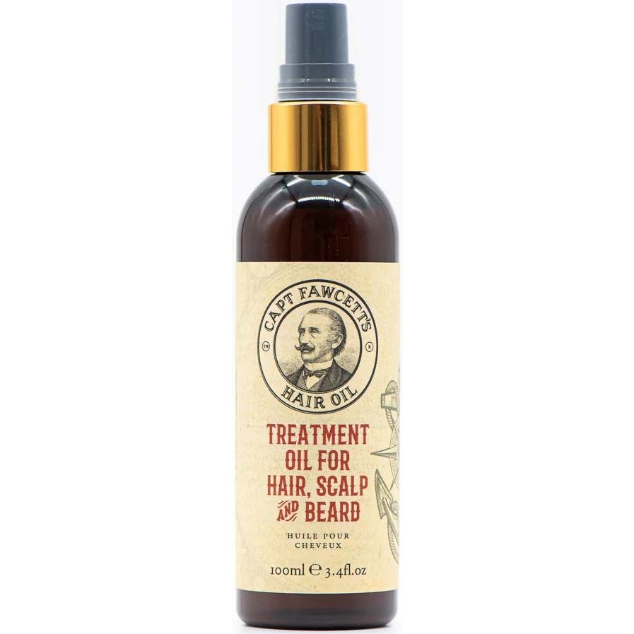 Läs mer om Captain Fawcett Treatment Oil for Hair, Scalp & Beard 100 ml