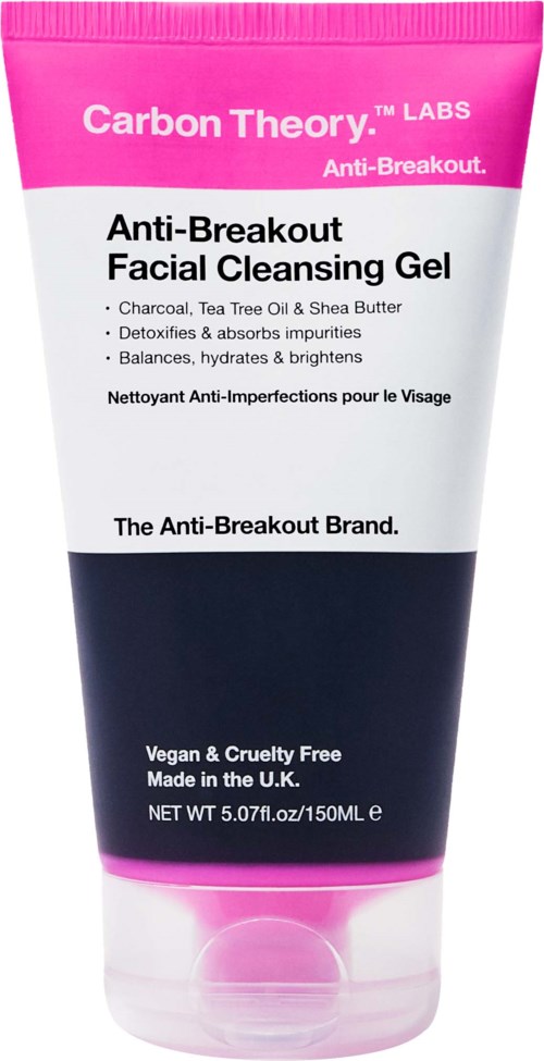 Carbon Theory Anti Breakout Facial Cleansing Gel 150 ml