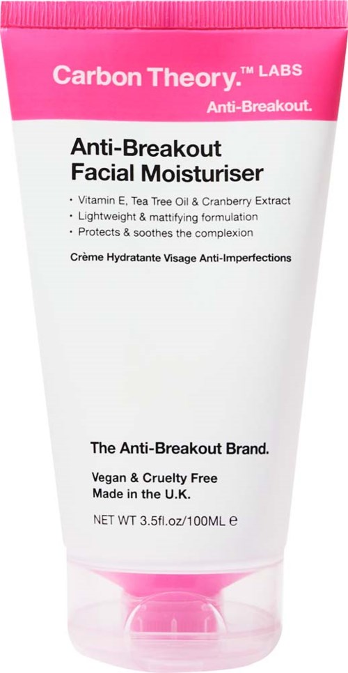 Carbon Theory Anti Breakout Facial Moisturiser 100 ml