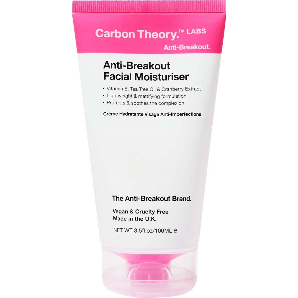 Carbon Theory Anti Breakout Facial Moisturiser 100 ml