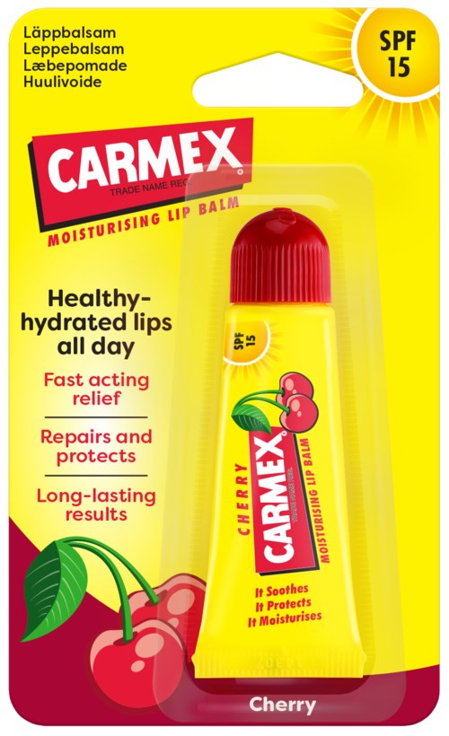 Carmex Lip Balm Cherry Tube SPF15 10 ml
