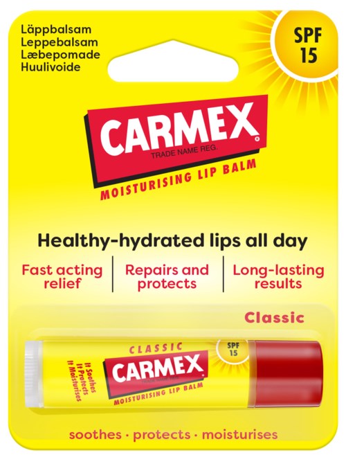 Carmex Lip Balm Classic Stick SPF15 4,3 ml