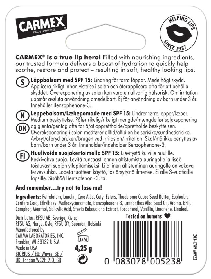 Carmex Lip Balm Classic Stick SPF15 | lyko.com