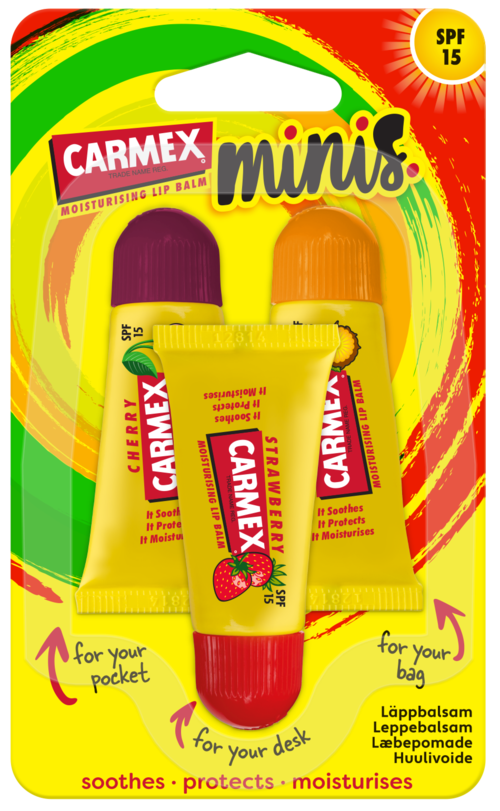 Carmex Lip Balm Minis SPF15