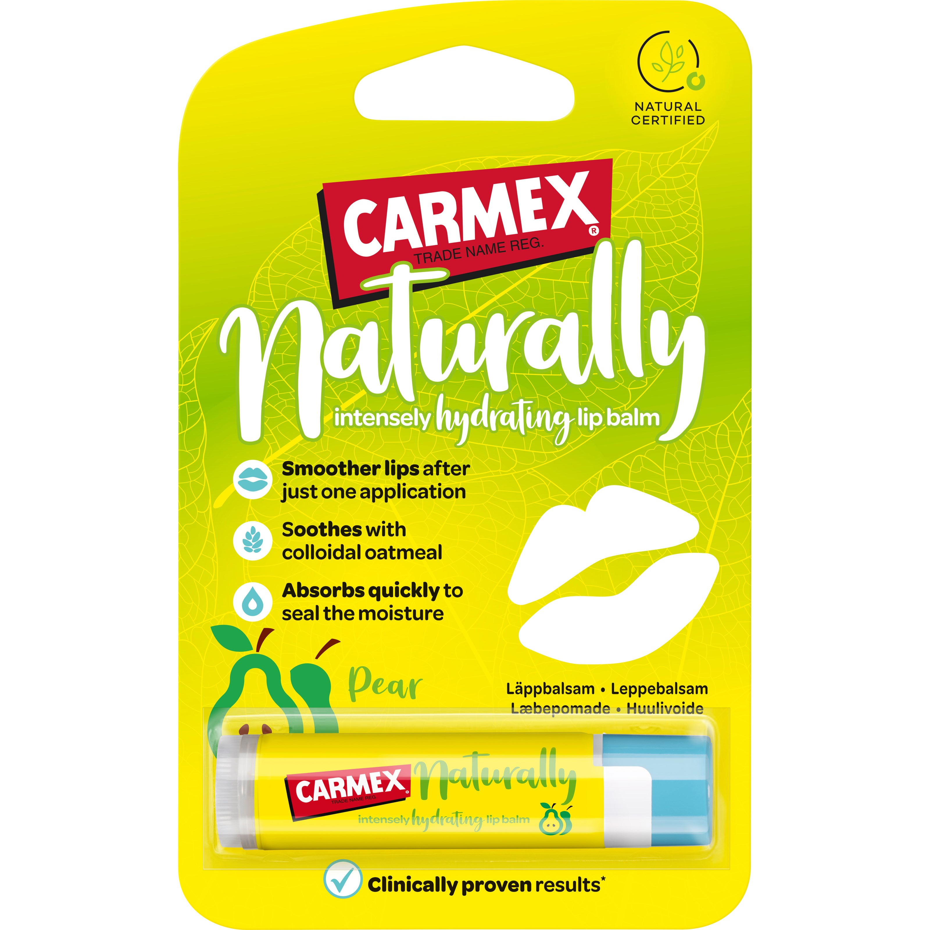 Läs mer om Carmex Lip Balm Naturally Pear Stick
