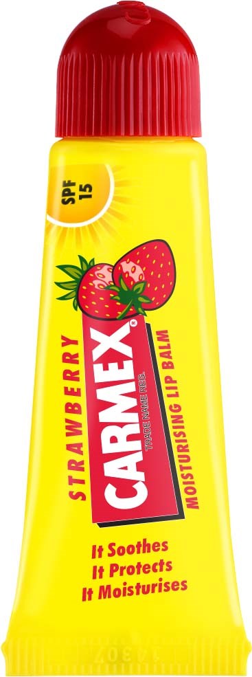 Carmex Lip Balm Strawberry Tube SPF15 10 g