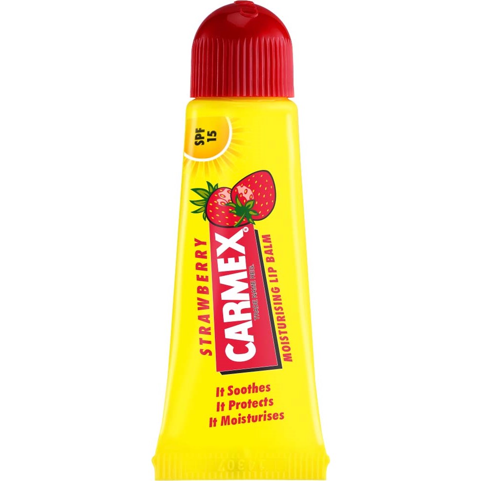 Carmex Lip Balm Strawberry Tube SPF15 10 g