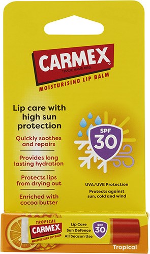 Carmex SPF30 Tropical Stick 4,3 g