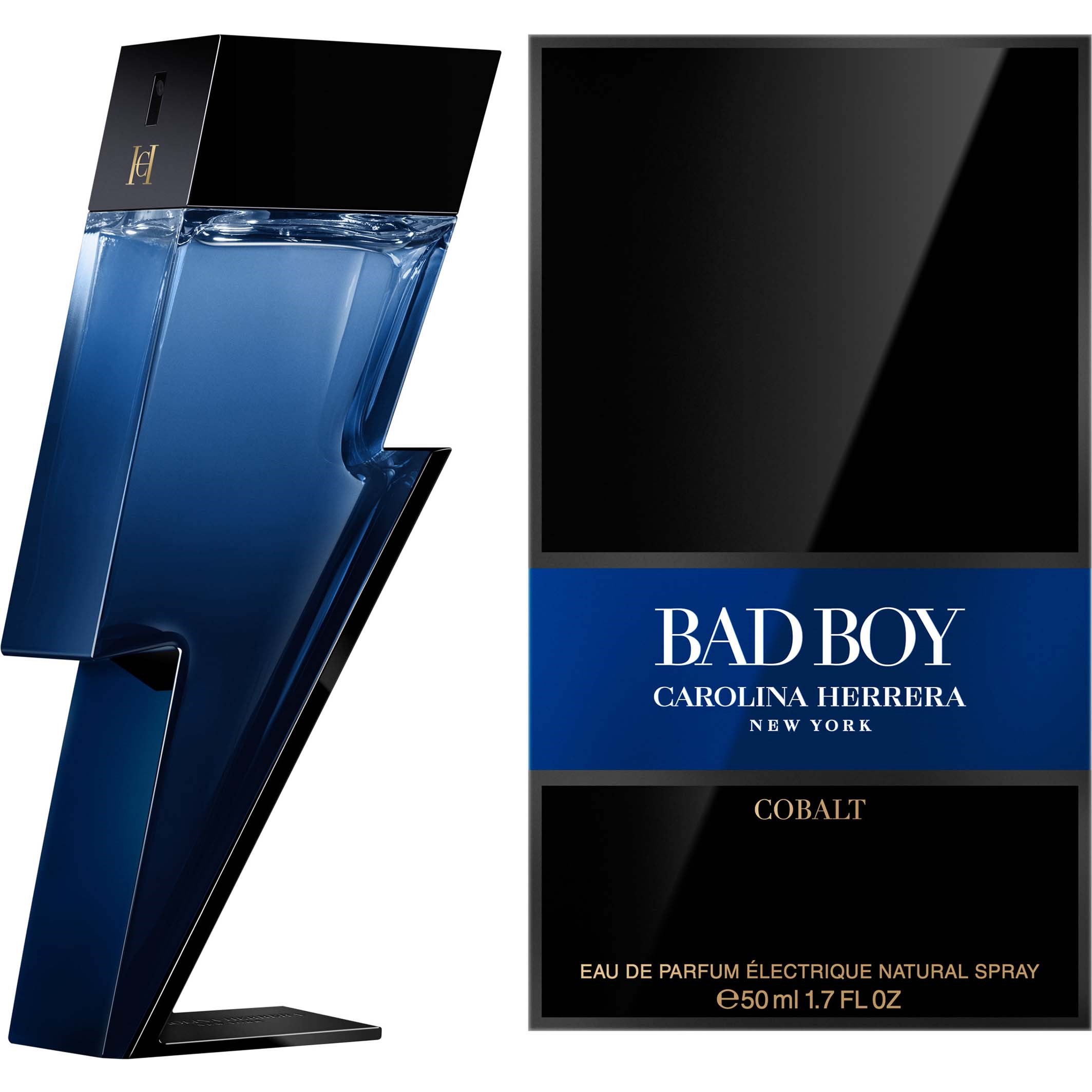 Alternativ bild 1 för Carolina Herrera Bad Boy Cobalt Edp Spray