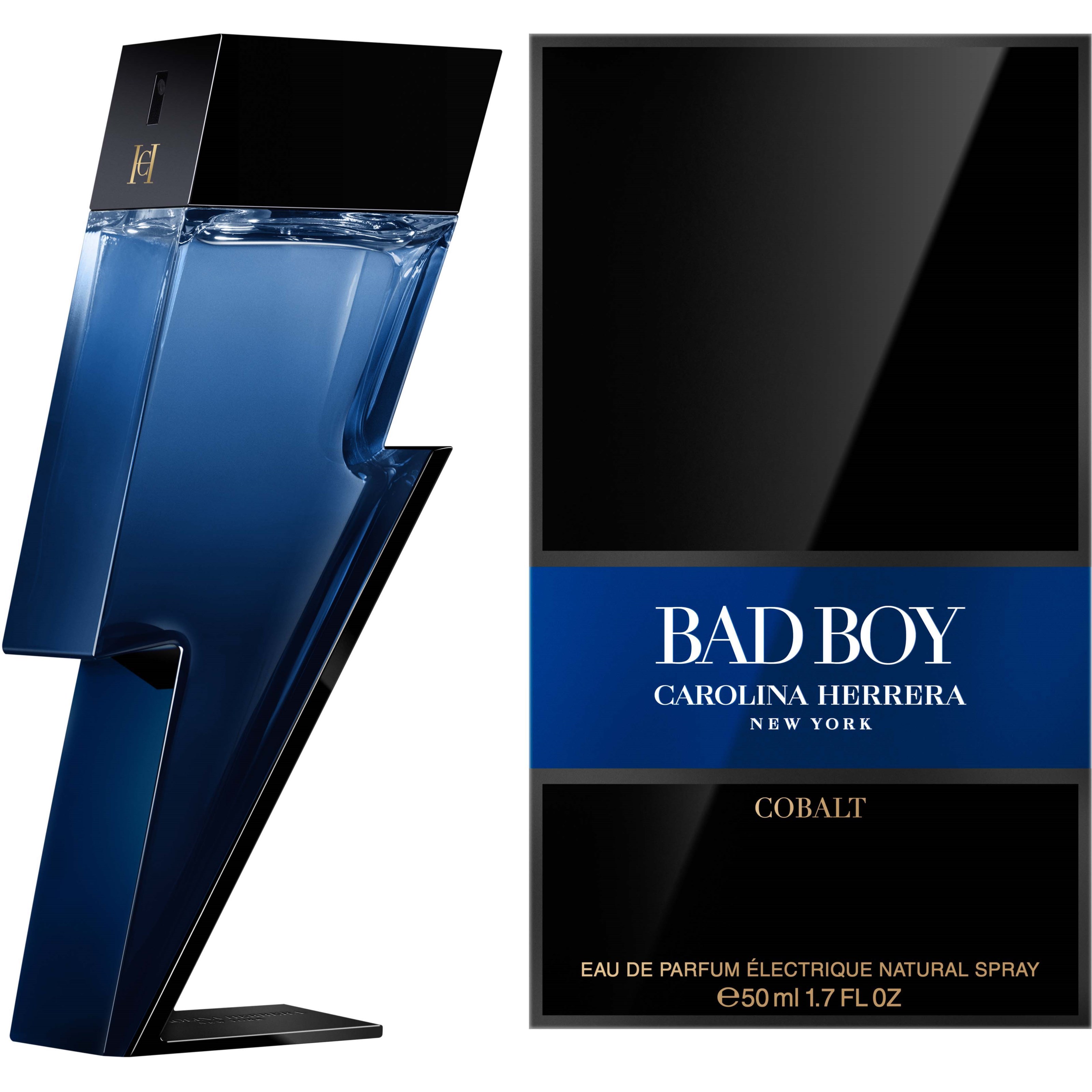Alternativ bild 1 för Carolina Herrera Bad Boy Cobalt Edp Spray