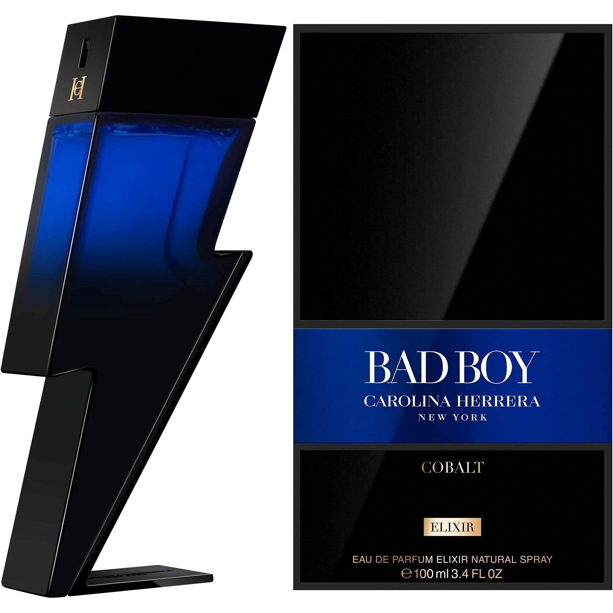 Carolina Herrera Bad Boy Cobalt Elixir Eau De Parfum 100 ml (zdjęcie 2)