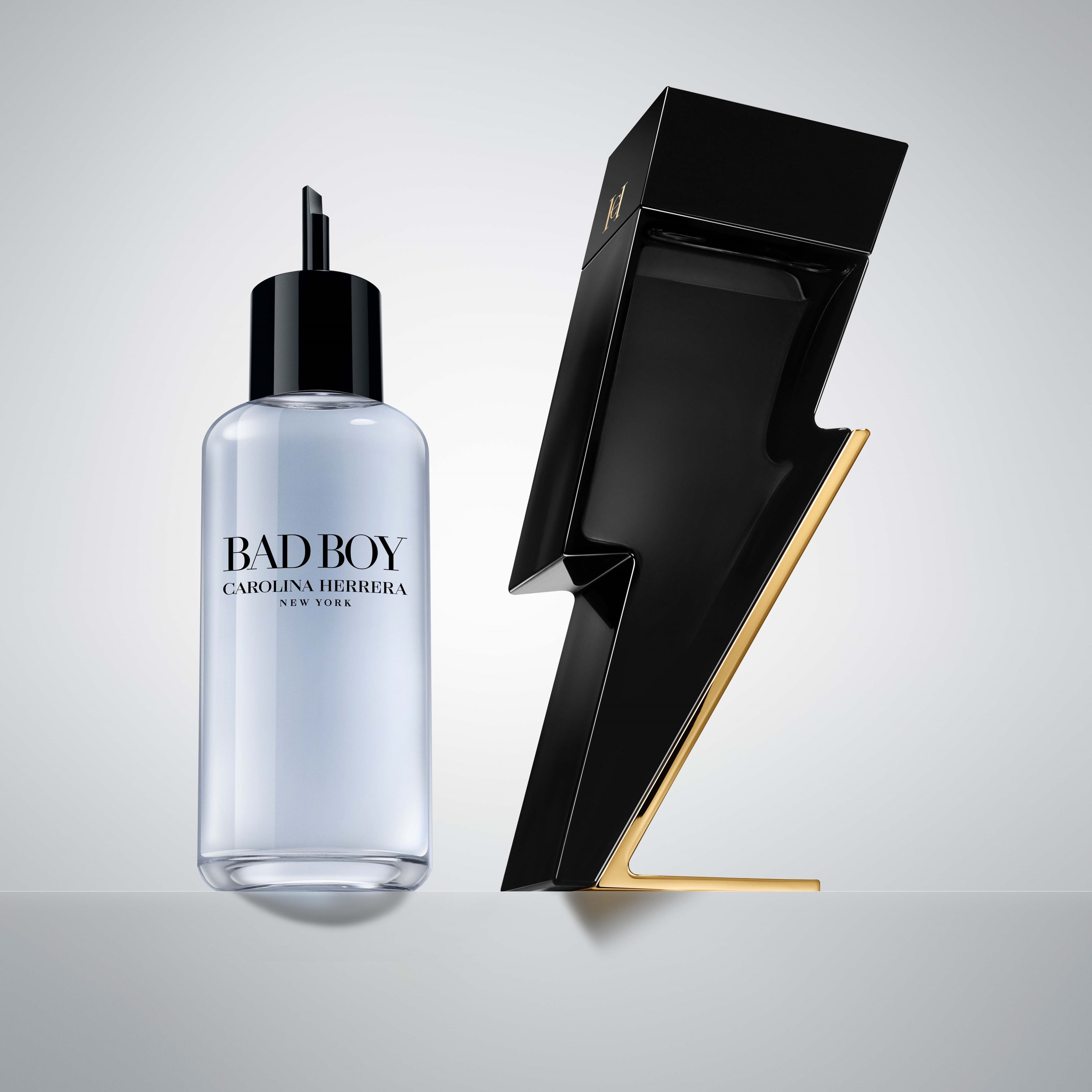 Carolina Herrera Bad Boy Eau De Toilette Refill 200 ml (obrázok 3)