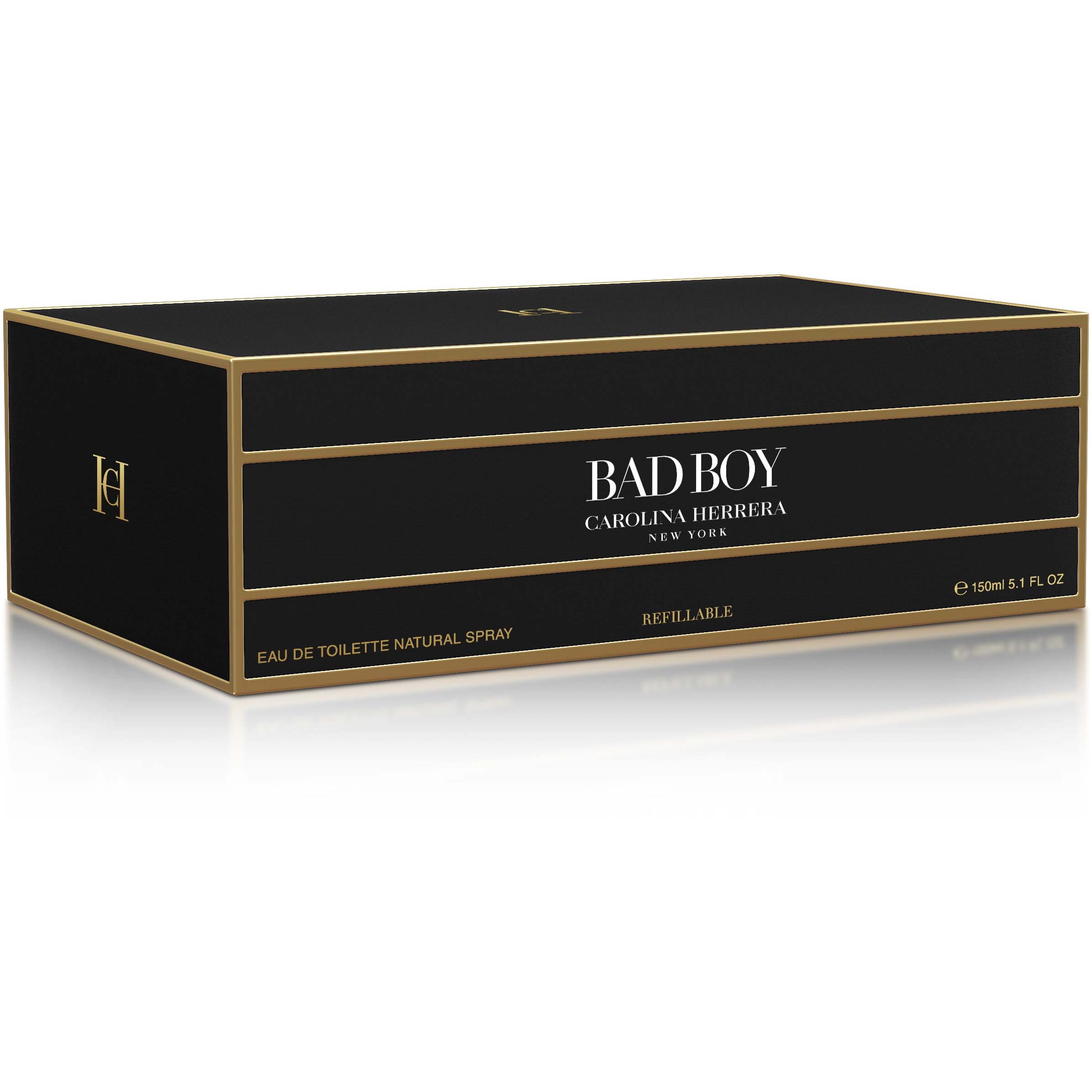 Carolina Herrera Bad Boy Eau De Toilette Refillable 150 ml (obrázok 3)