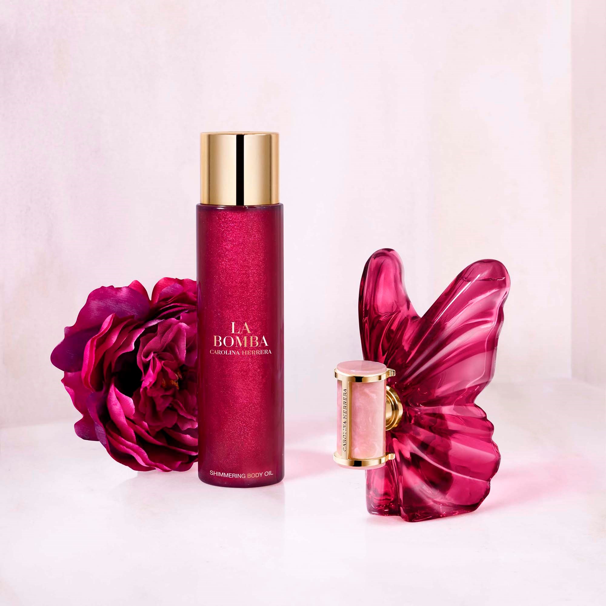 Carolina Herrera La Bomba Shimmering Body Oil 150 ml (obrázok 4)