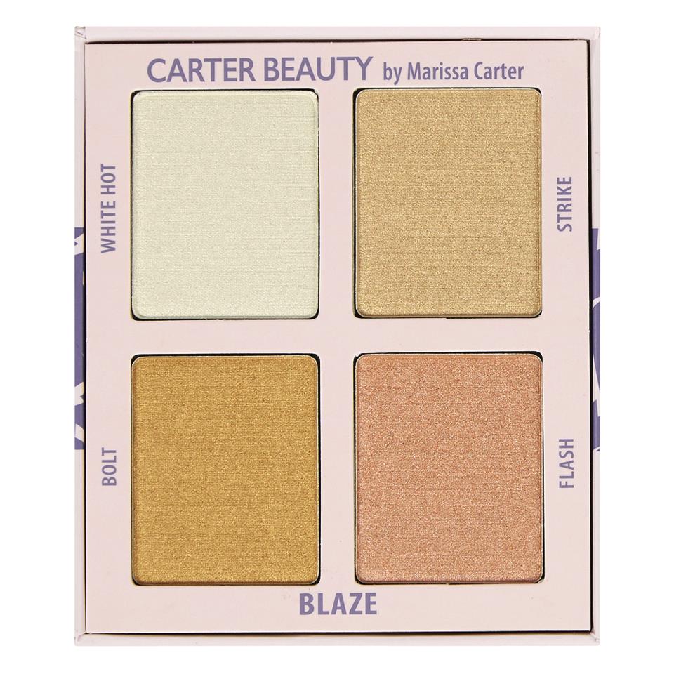 Carter Beauty Cosmetics Balze mini highlight palette
