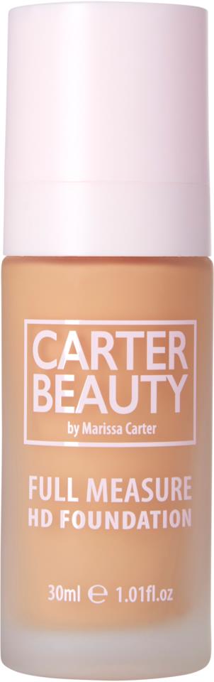 Carter Beauty Cosmetics Full Measure HD Foundation Caramel Chew