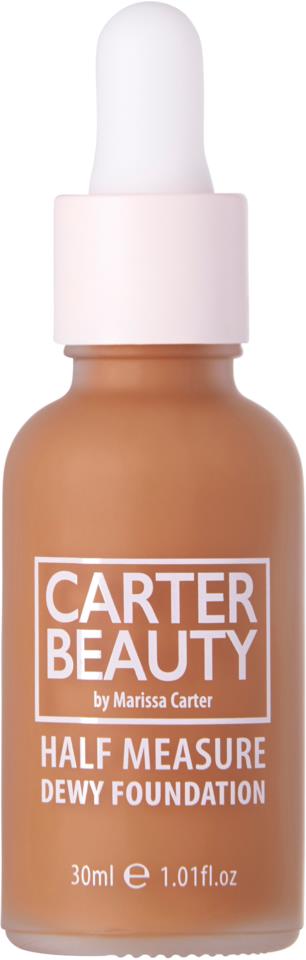 Carter Beauty Cosmetics Half Measure Dewy Foundation Vanilla Fudge