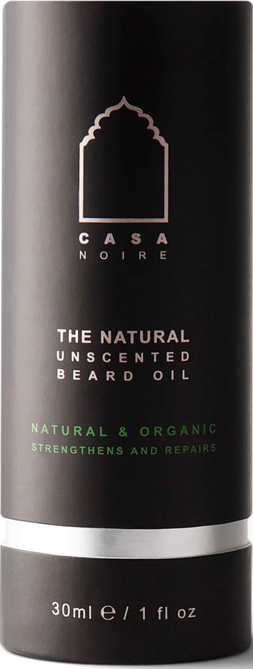 Casa Noire The Natural Unscented Beard Oil 30ml