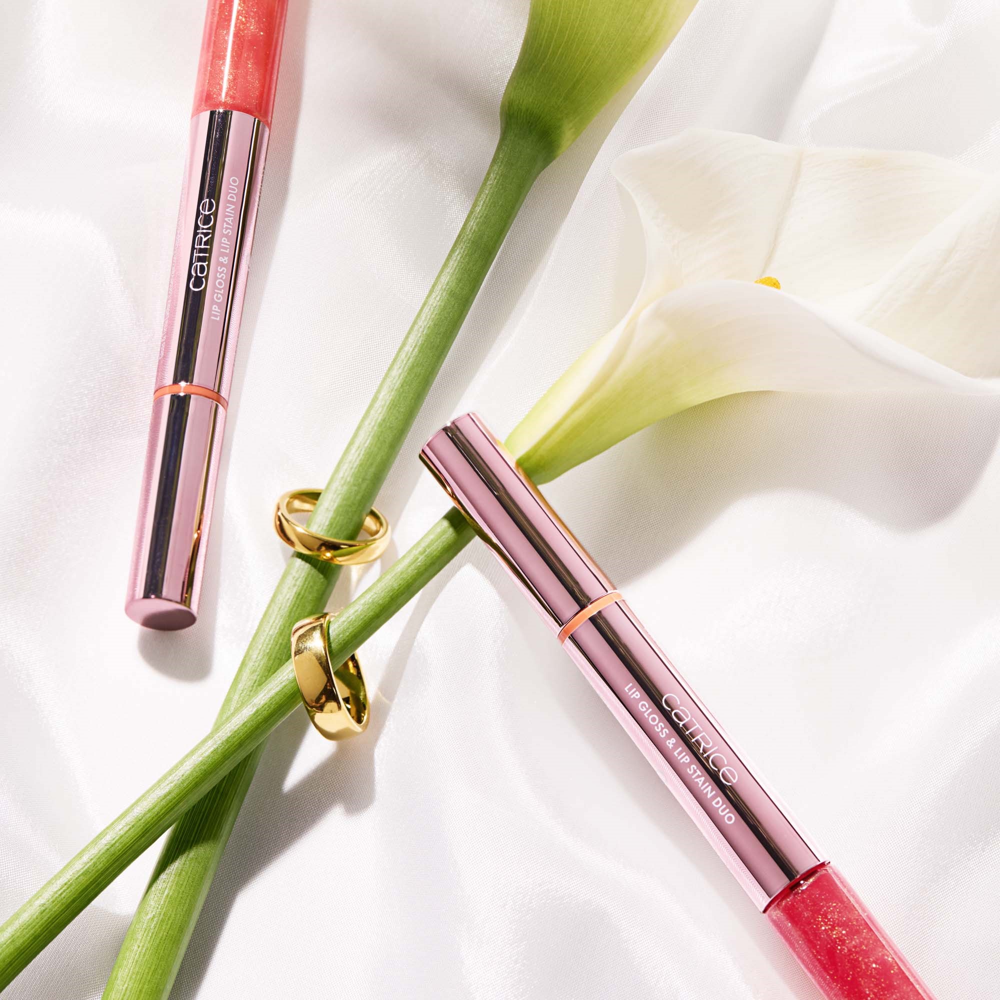 Catrice Brides & Besties Lip Gloss & Lip Stain Duo C01 Apricot Promise (obrázok 5)