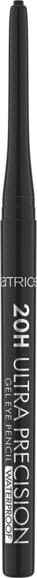 En svart eyeliner-penna med vit text, märkt '20H Ultra Precision' och 'Electric.'