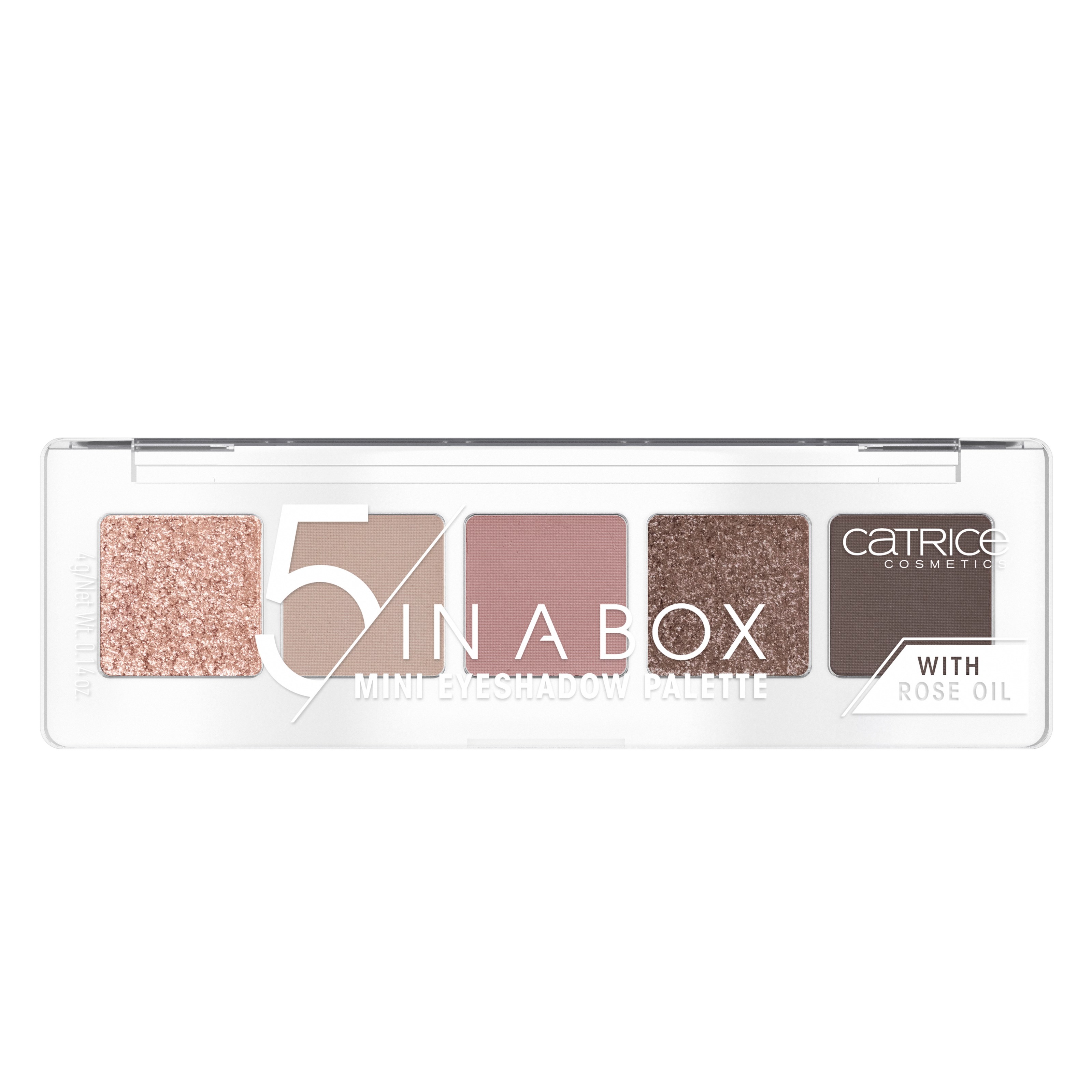 Läs mer om Catrice 5 In A Box Mini Eyeshadow Palette 020