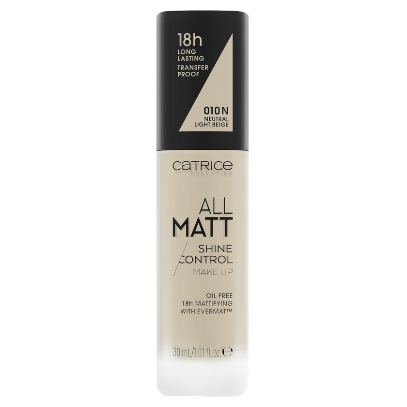 Läs mer om Catrice All Matt Shine Control Make Up Limited edition 010 N