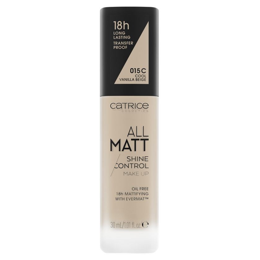 Läs mer om Catrice All Matt Shine Control Make Up Limited edition 015 C