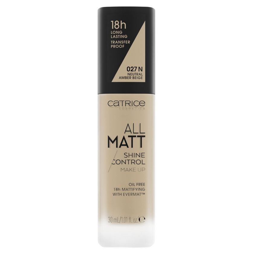 Läs mer om Catrice All Matt Shine Control Make Up Limited edition 027 N