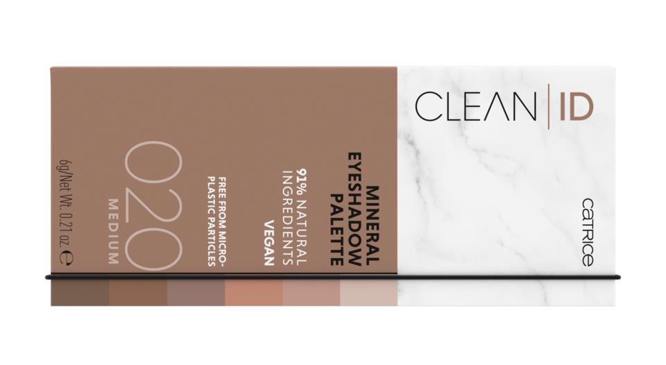Catrice Clean ID Mineral Eyeshadow Palette 020