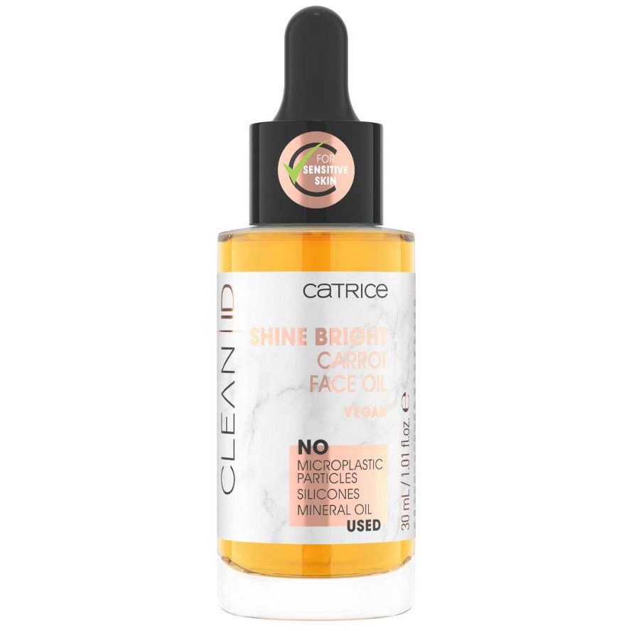 Catrice Clean ID Shine Bright Carrot Face Oil 30 ml