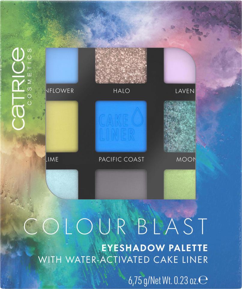 Catrice Colour Blast Eyeshadow Palette 020 Blue Meets Lime
