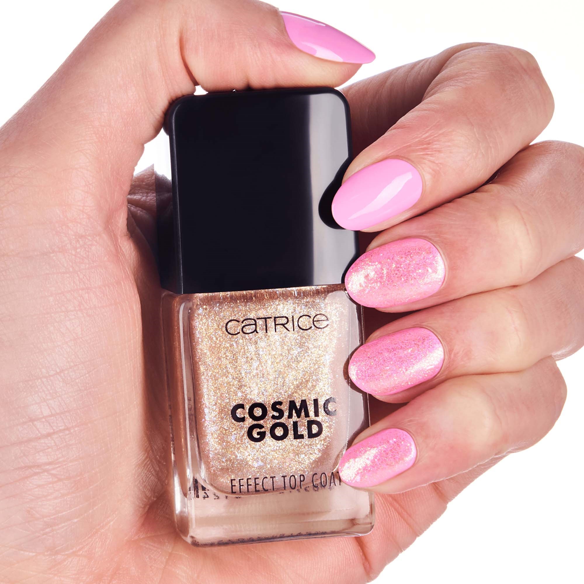 Catrice Cosmic Gold Effect Top Coat 030 Celestial Light (obrázok 8)