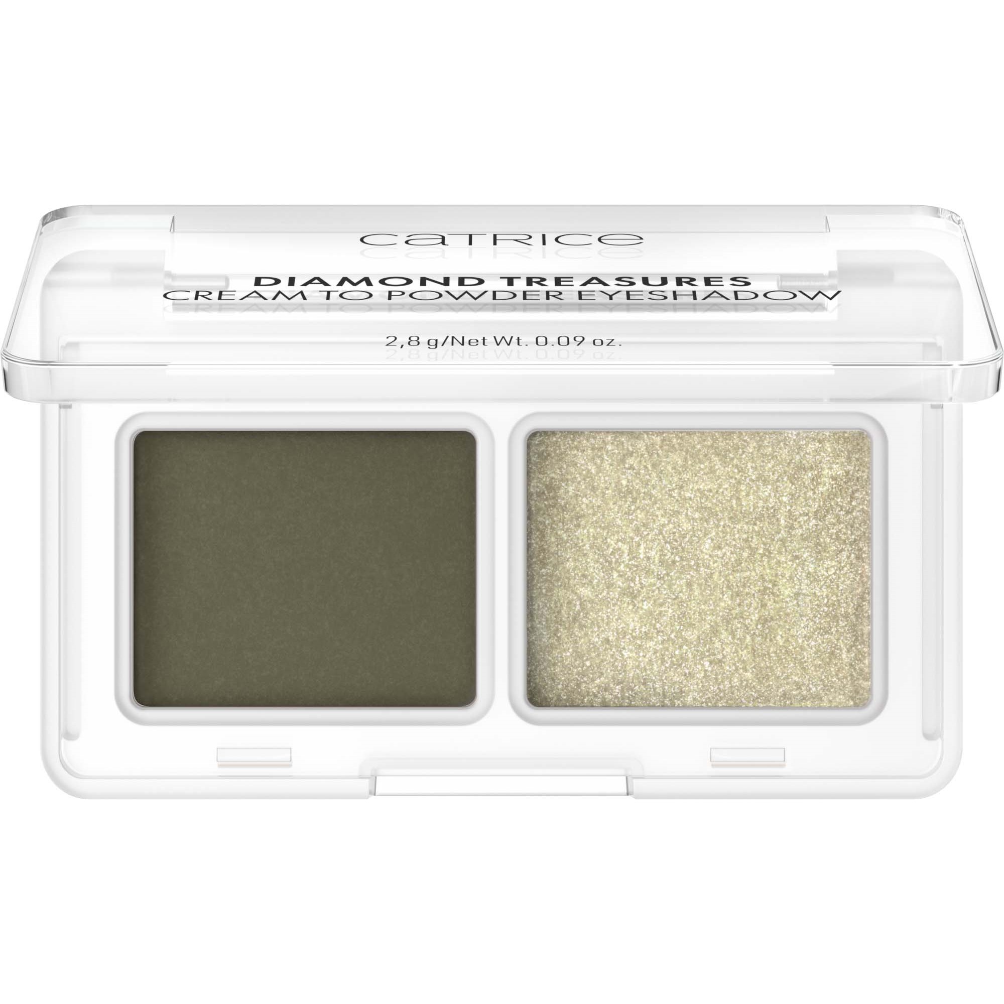 Catrice Diamond Treasures Cream to Powder Eyeshadow 040 Olive Twinkle
