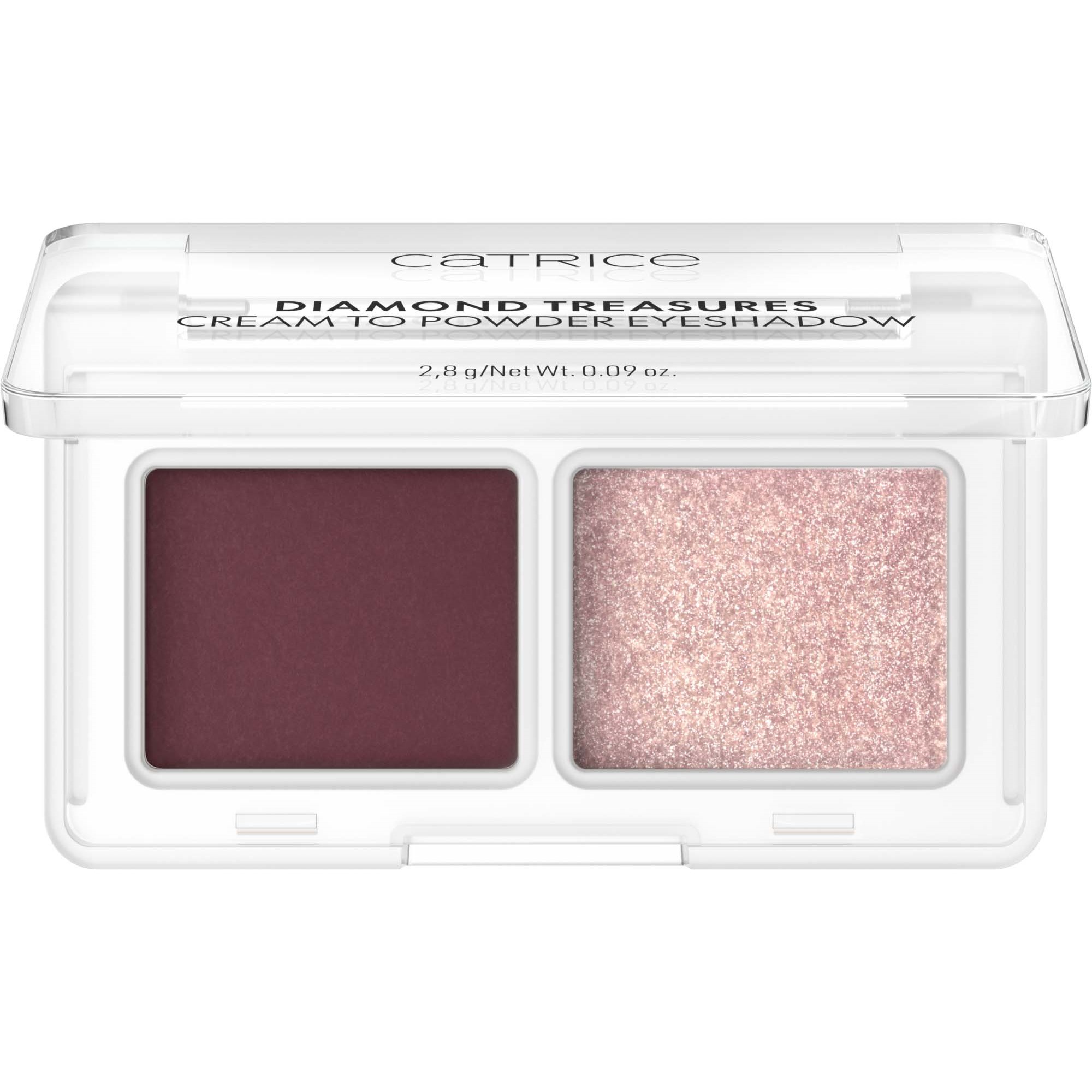 Catrice Diamond Treasures Cream to Powder Eyeshadow 060 Burgundy Glitz