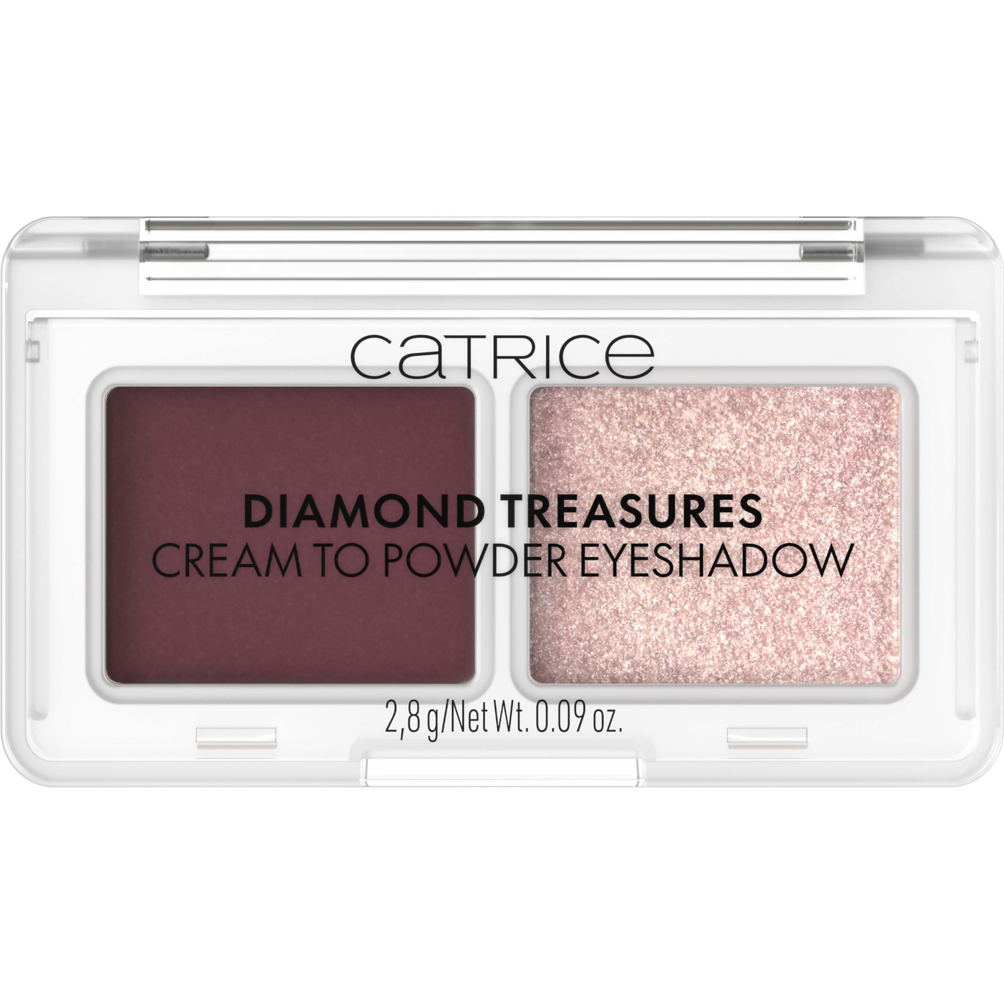 Catrice Diamond Treasures Cream to Powder Eyeshadow 060 Burgundy Glitz
