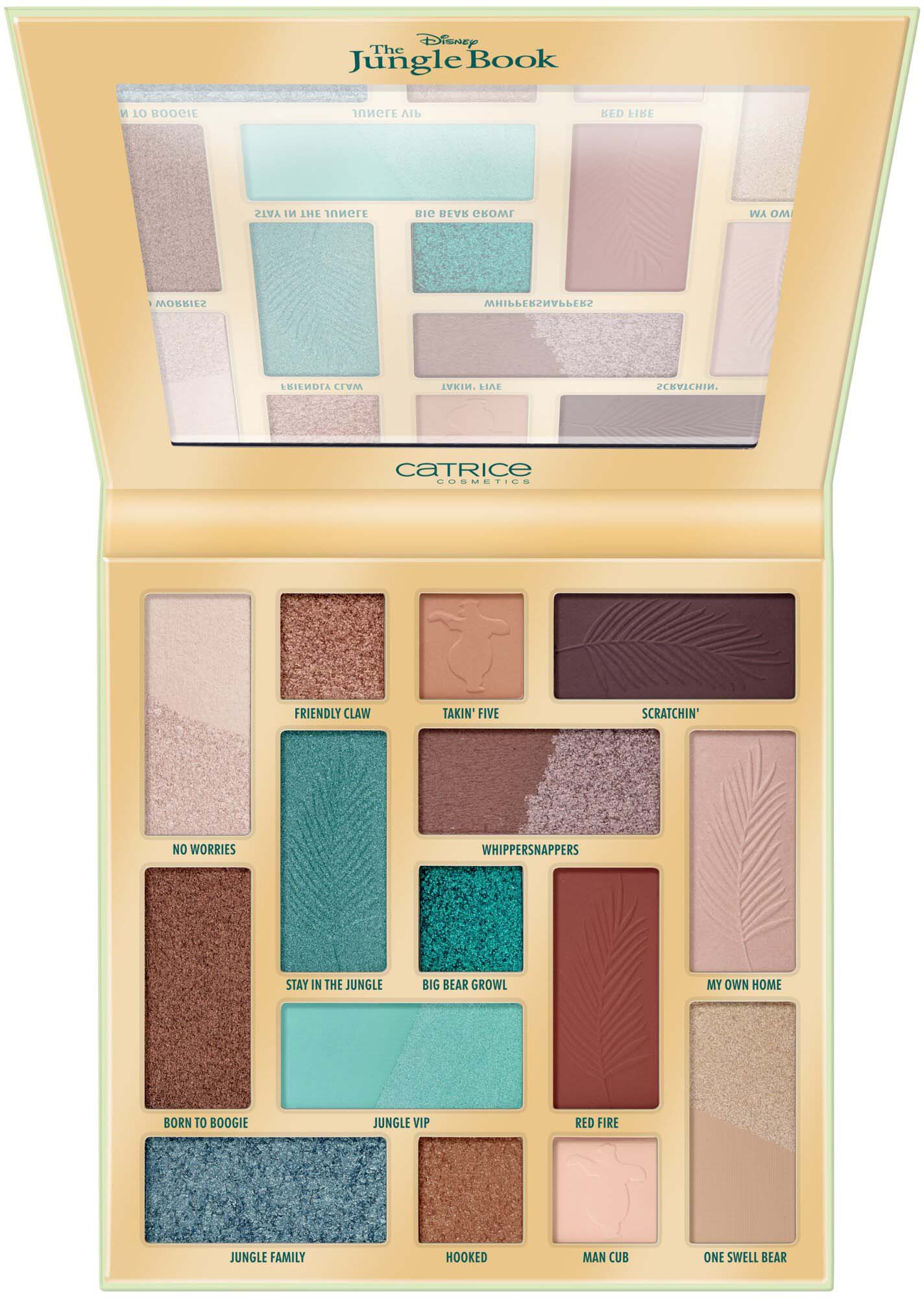 Catrice Disney The Jungle Book Eyeshadow Palette 010 Bare Necessities