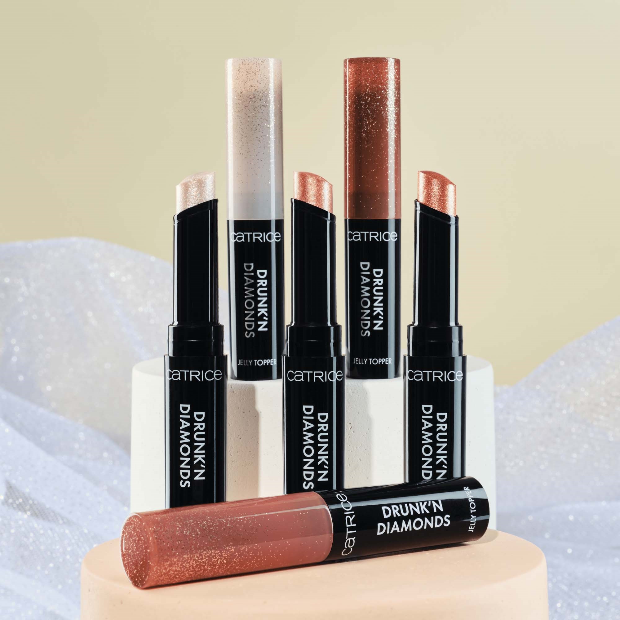 Catrice Drunk'n Diamonds Jelly Topper 020 Blossom Lights (obrázok 6)