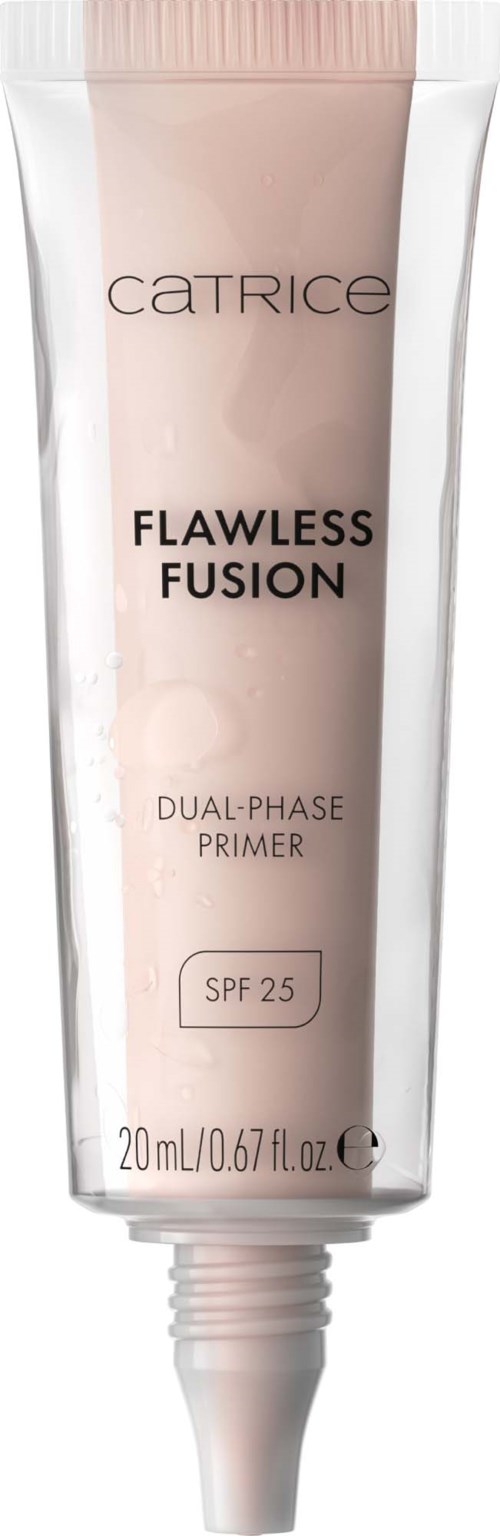 Buisje van Catrice Flawless Fusion dual-phase primer met SPF 25 en 20 ml.