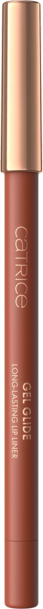 Een lipglosspen met een gouden dop en een doorzichtige lichaam die de roze glans binnenin toont.