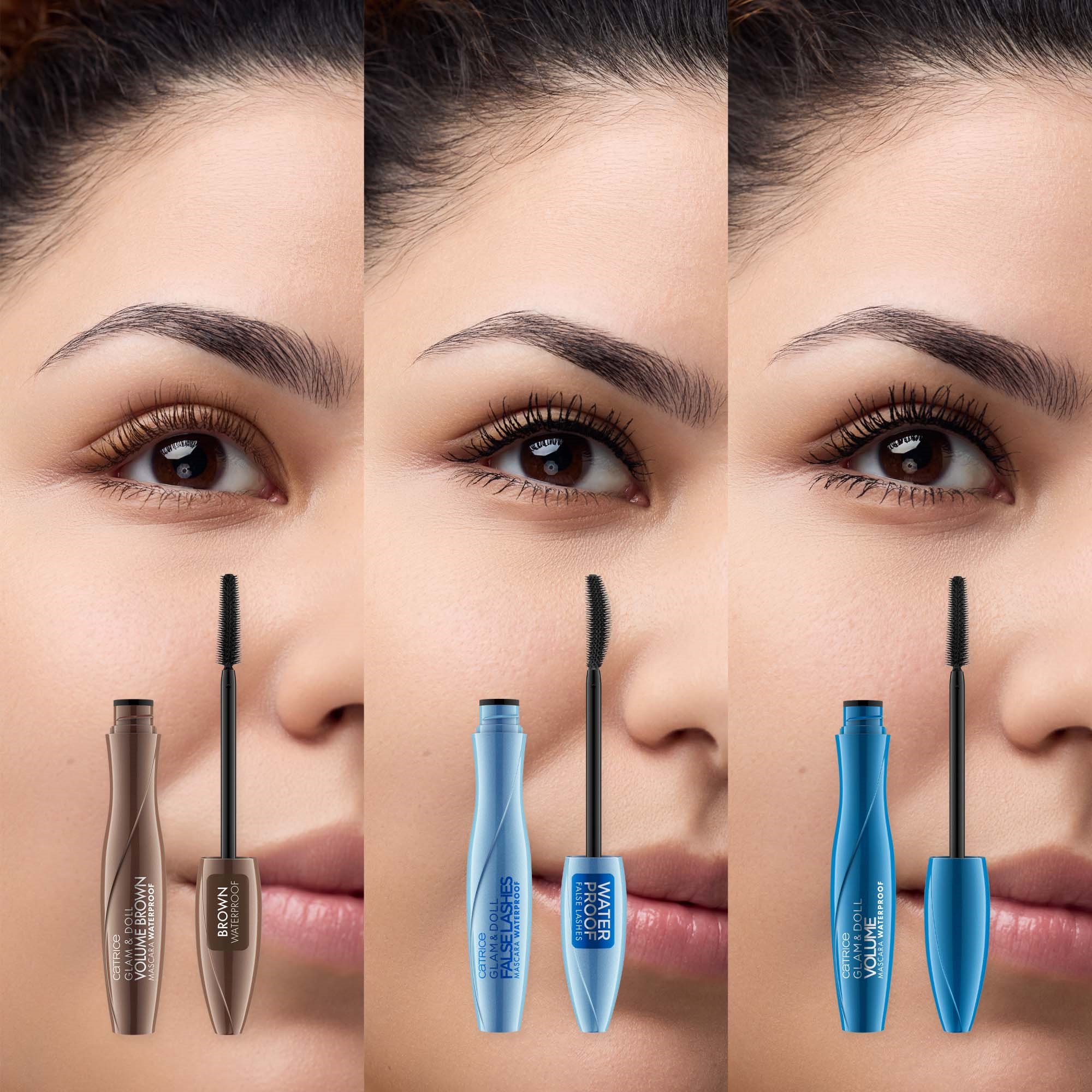Catrice Glam & Doll Volume Brown Mascara Waterproof (obrázok 10)
