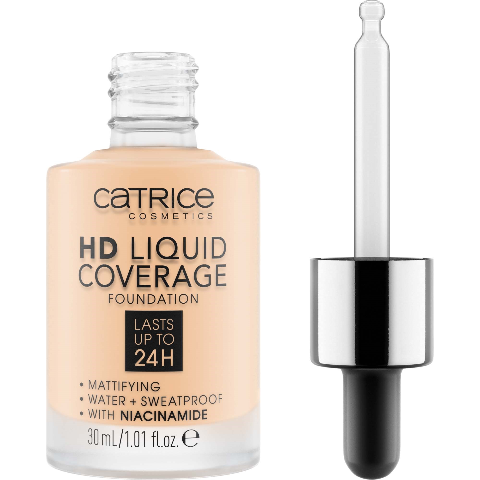 Catrice HD Liquid Coverage Foundation 002 Porcelain Beige