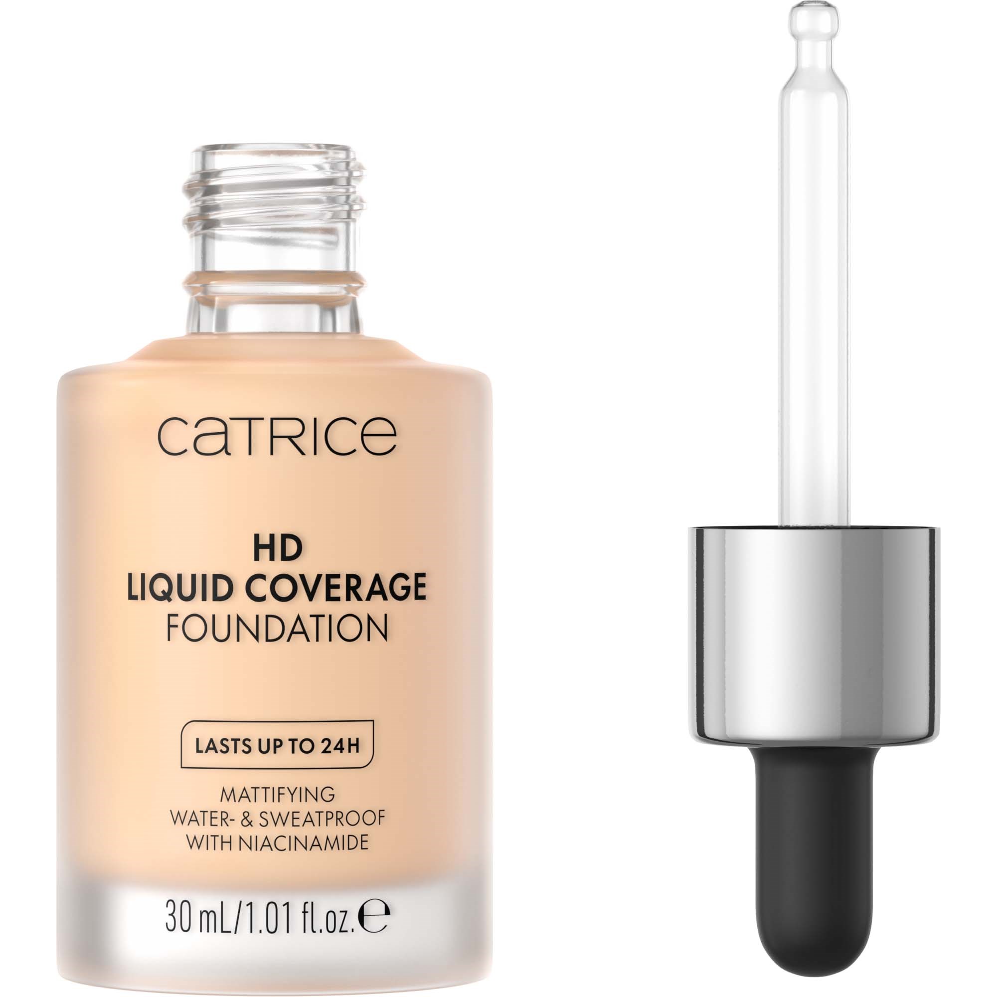Catrice HD Liquid Coverage Foundation 002 Porcelain Beige