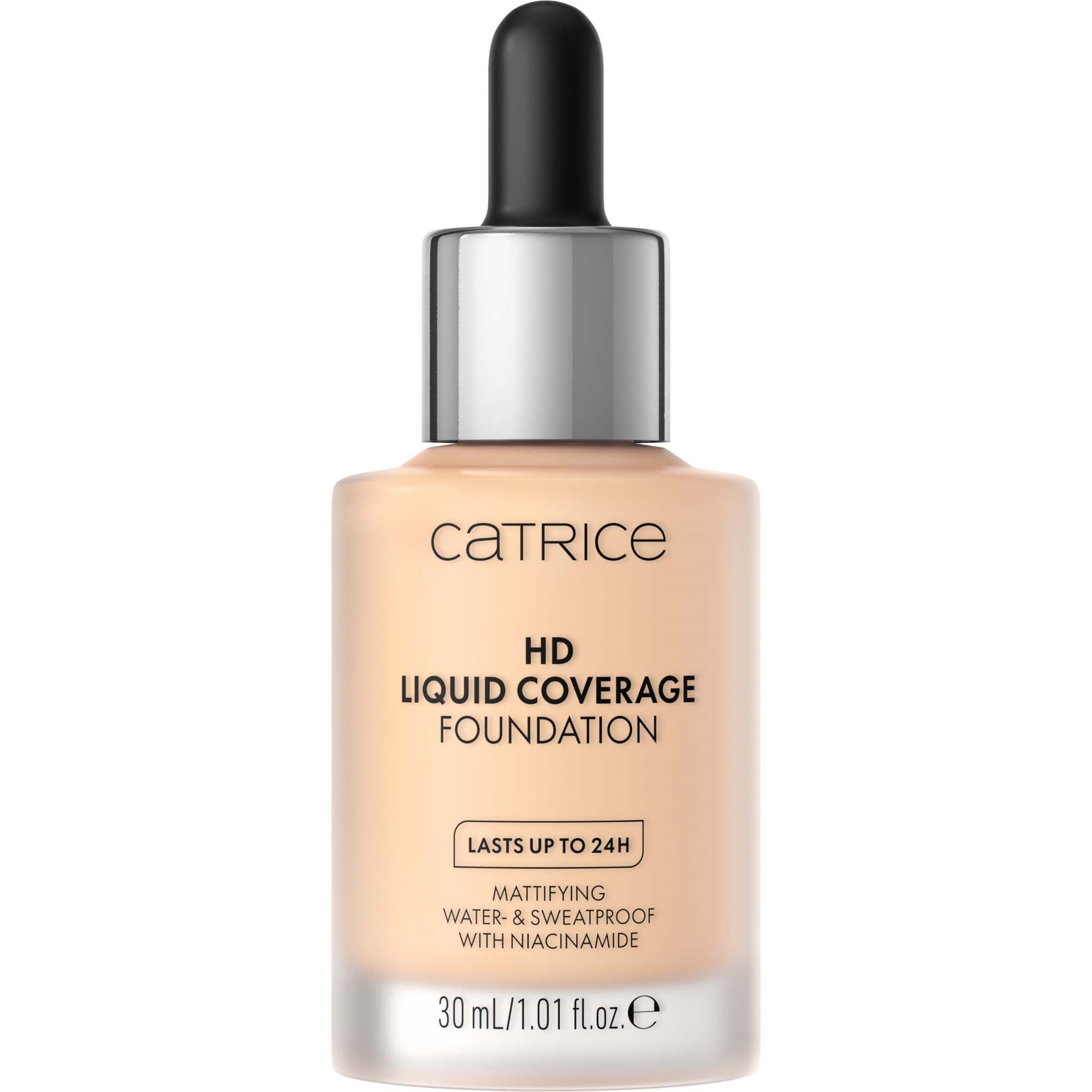 Catrice Podkład do twarzy  HD Liquid Coverage Foundation 002 Porcelain (zdjęcie 2)