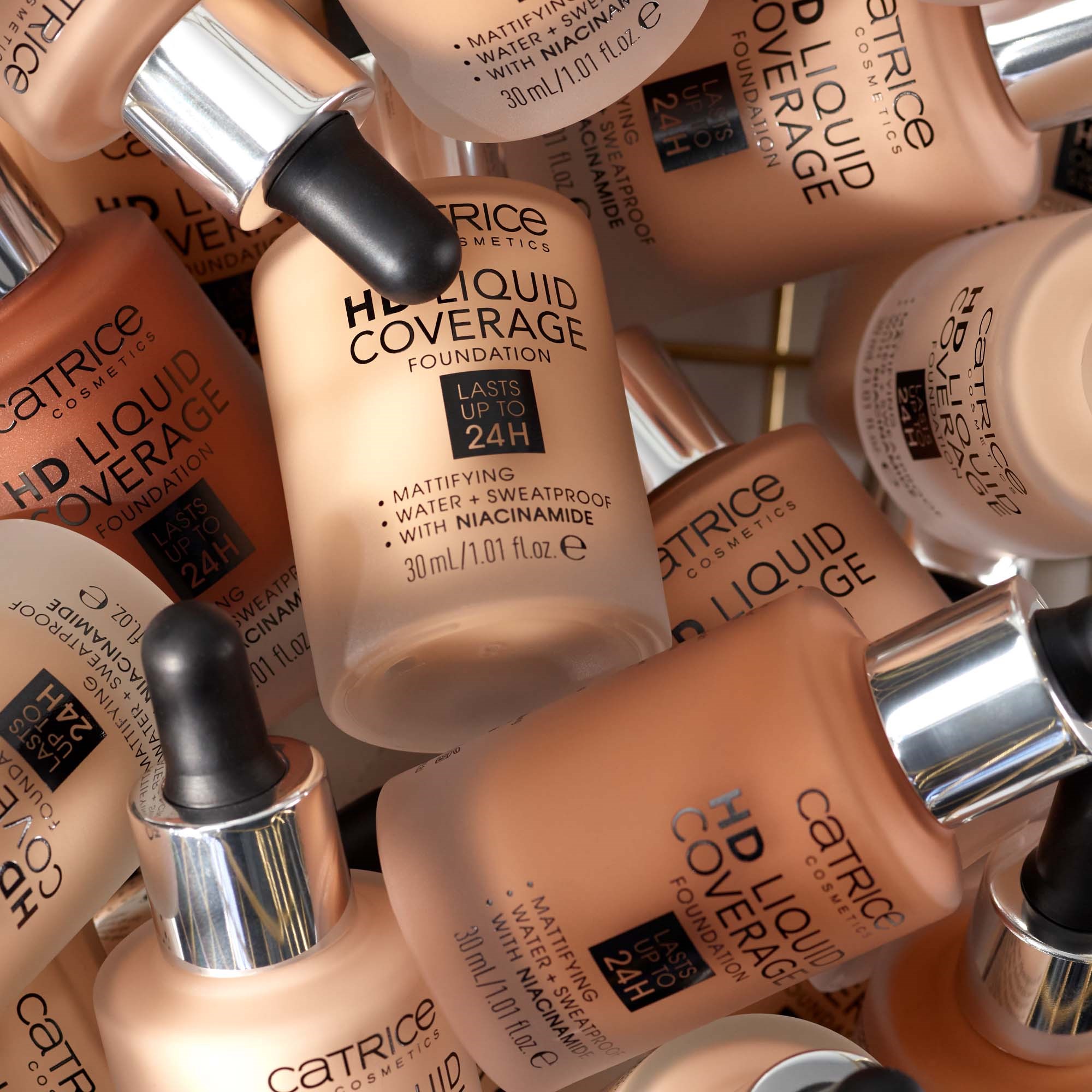 Catrice Podkład do twarzy HD Liquid Coverage Foundation 005 Ivory Bei (obrázok 9)