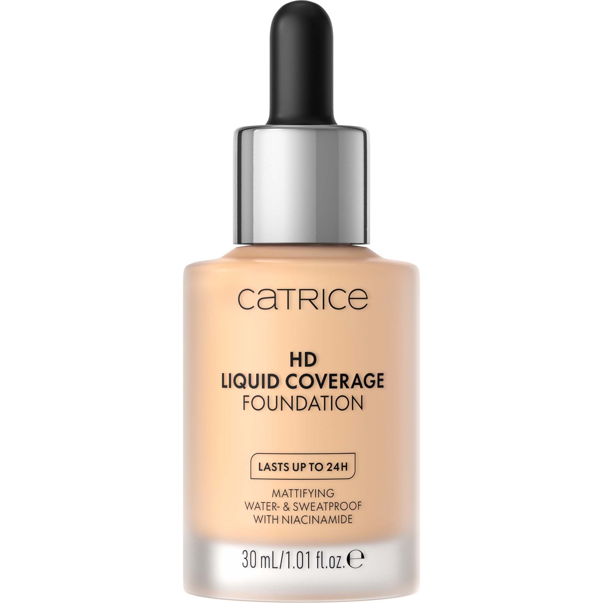 Catrice Podkład do twarzy  HD Liquid Coverage Foundation 005 Ivory Bei (zdjęcie 2)