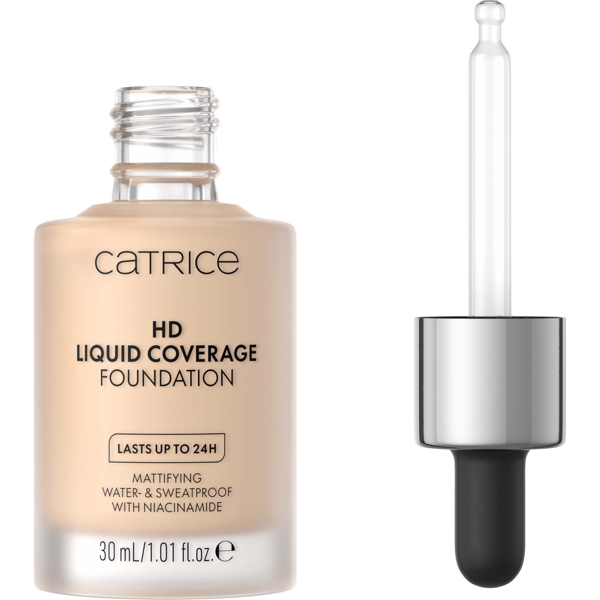 Catrice Hd Liquid Coverage Foundation 010 Light Beige - 30 ml